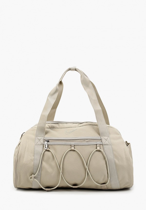 Сумка спортивная Nike W NK ONE CLUB BAG, цвет: бежевый, NI464BWMQBA1 —  купить в интернет-магазине Lamoda