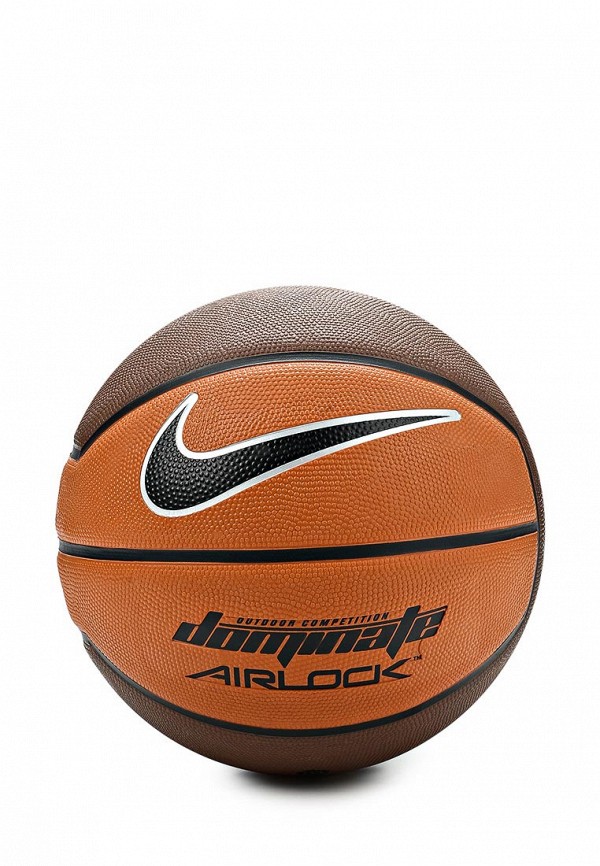 Мяч баскетбольный Nike NIKE DOMINATE AIRLOCK OT (7), цвет: коричневый,  оранжевый, NI464DUCDT83 — купить в интернет-магазине Lamoda