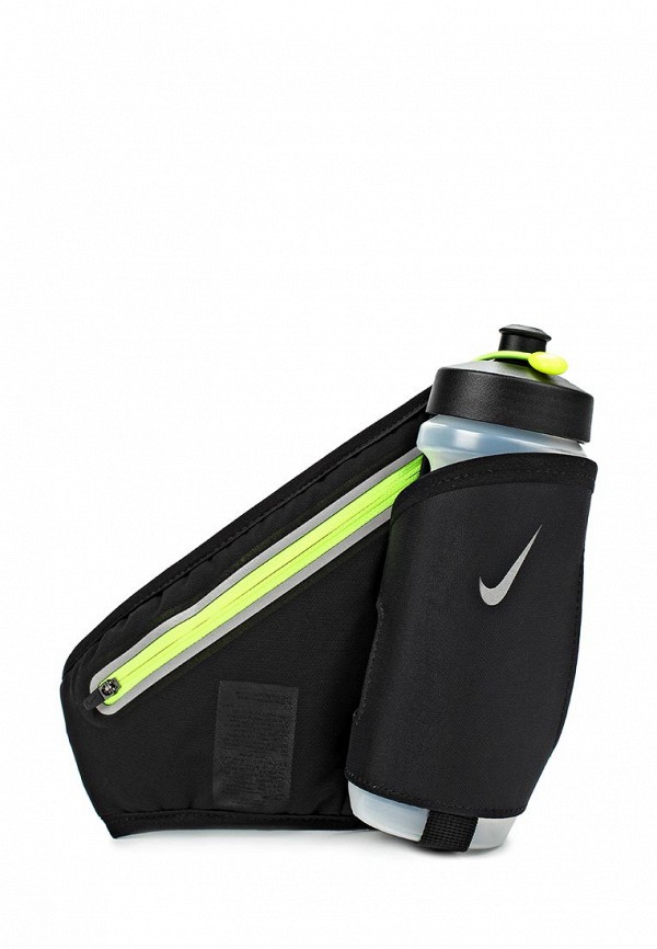 Пояс для бега Nike NIKE LEAN 22 OZ HYDRATION WAISTPACK, цвет: черный,  NI464DUJSA46 — купить в интернет-магазине Lamoda