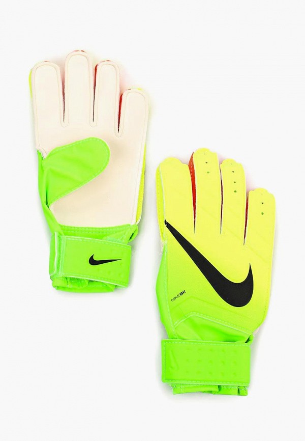 Перчатки вратарские Nike NIKE GK MATCH FA16, цвет: зеленый, NI464DUPLA45 —  купить в интернет-магазине Lamoda