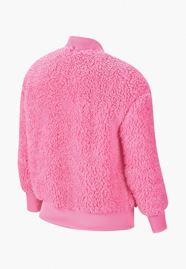 Nike Шуба - G NSW SHERPA SHINE FZ BOMR PR - фото 2