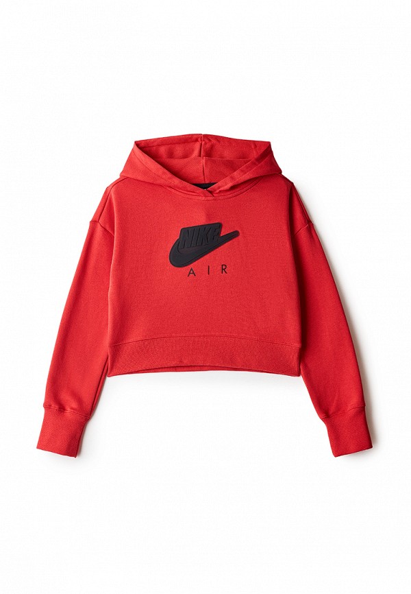 red nike air hoodie