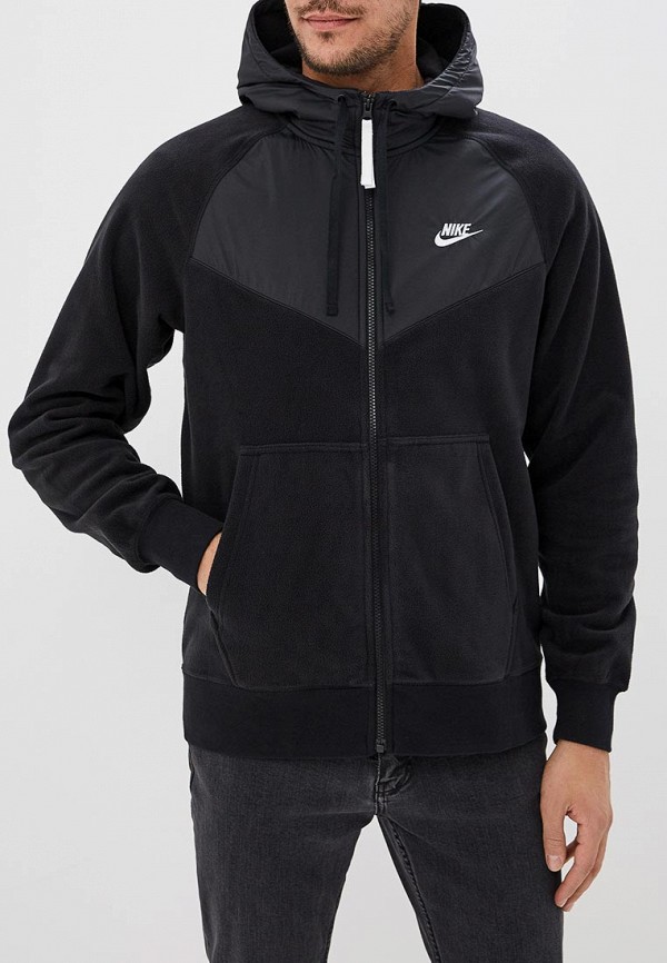 Толстовка Nike M NSW HOODIE FZ CORE WNTR SNL, цвет: черный, NI464EMCMJK1 —  купить в интернет-магазине Lamoda