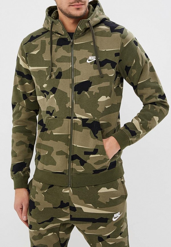 nike sportswear camo hoodie