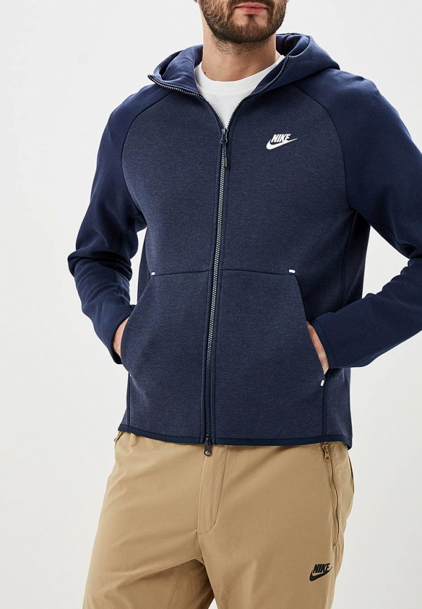 Nike tech navy hoodie hotsell