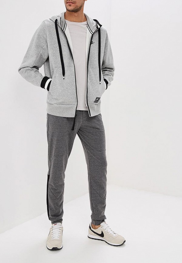 Nike Толстовка - AIR MEN'S FULL-ZIP FLEECE HOODIE - фото 2