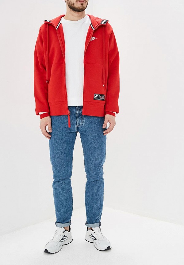 Nike Толстовка - AIR MEN'S FULL-ZIP FLEECE HOODIE - фото 2