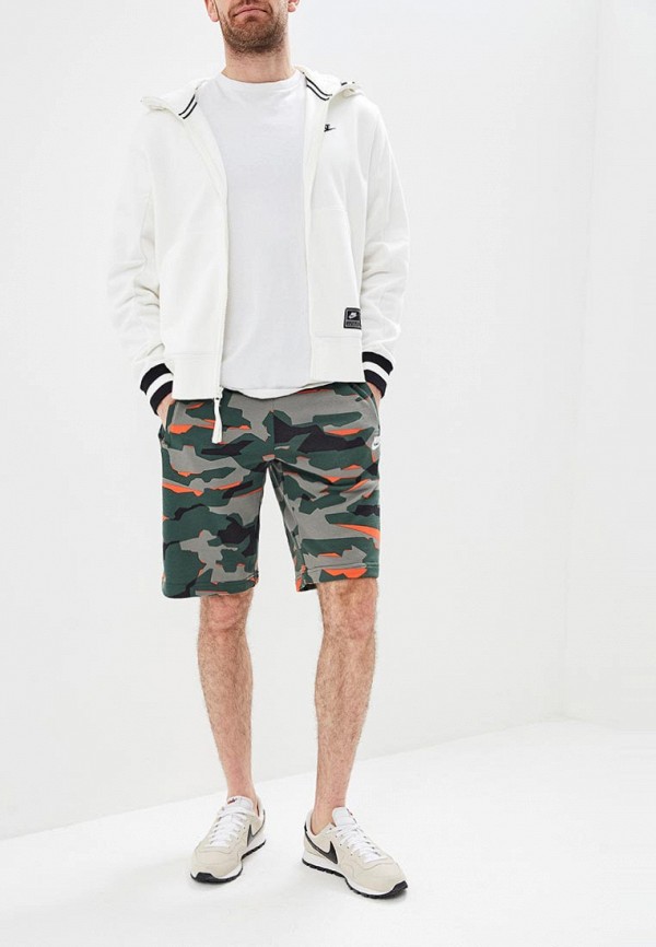 Nike Толстовка - AIR MEN'S FULL-ZIP FLEECE HOODIE - фото 2