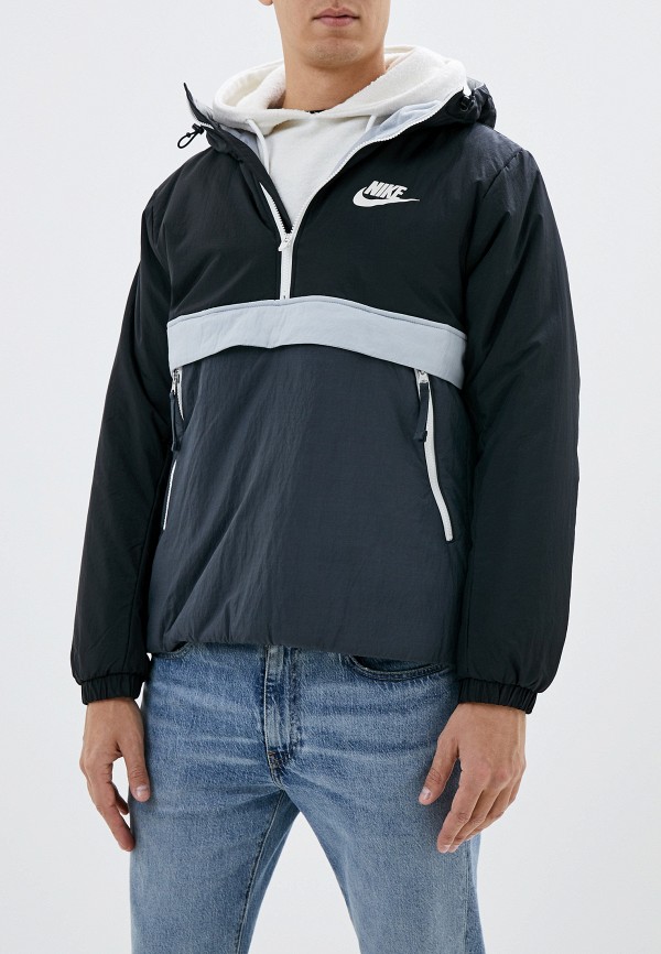 nike men's sportswear synthetic fill jacket hooded full zip