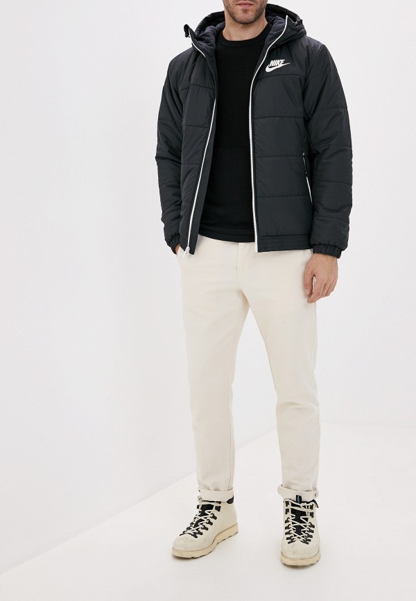 Nike mens men's nike sportswear synthetic fill jacket hooded full zip deals