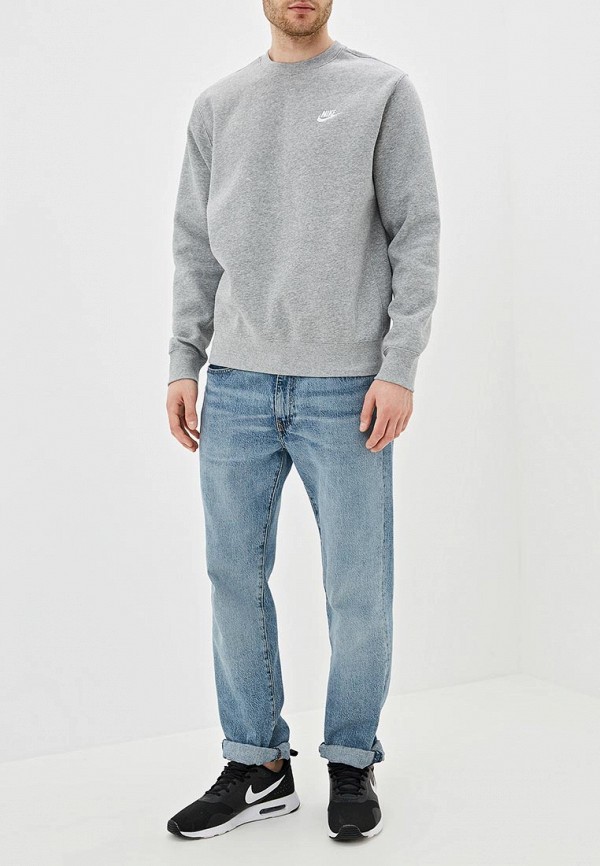 Nike Свитшот - SPORTSWEAR CLUB MEN'S CREW - фото 2