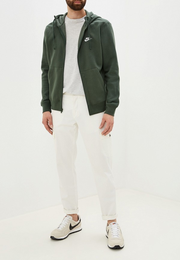 Nike Толстовка - Sportswear Club Fleece Men's Full-Zip Hoodie - фото 2