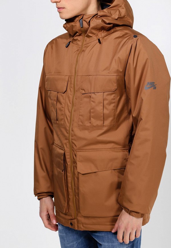 Куртка утепленная Nike NIKE SB EMPIRE JACKET, цвет: коричневый,  NI464EMFNA16 — купить в интернет-магазине Lamoda
