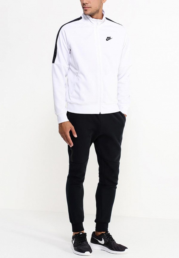 Олимпийка Nike NIKE TRIBUTE TRACK JACKET, цвет: белый, NI464EMFNF42 ...