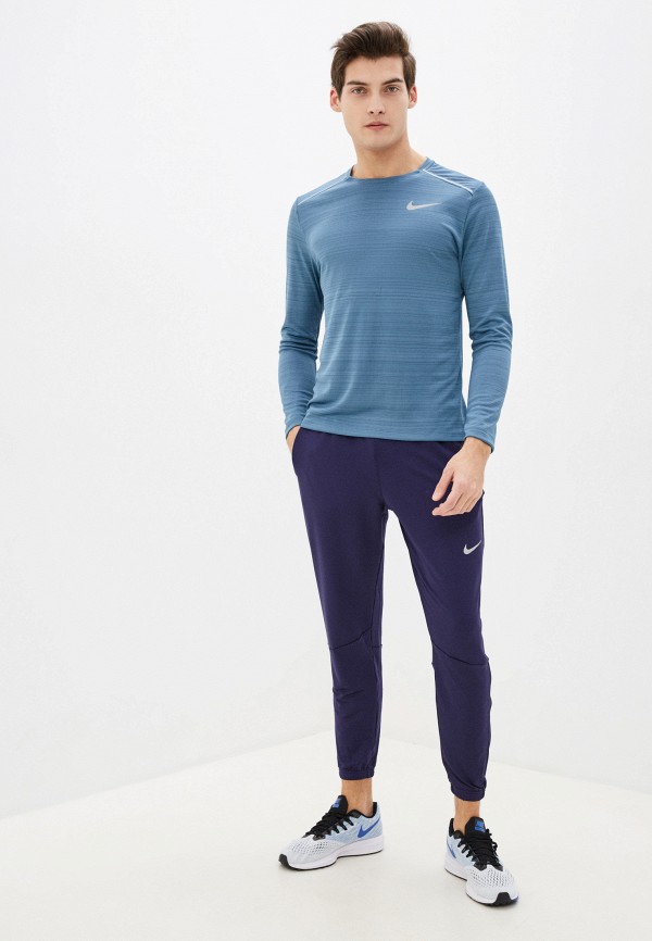 Nike Лонгслив спортивный - M NK DRY MILER TOP LS - фото 2