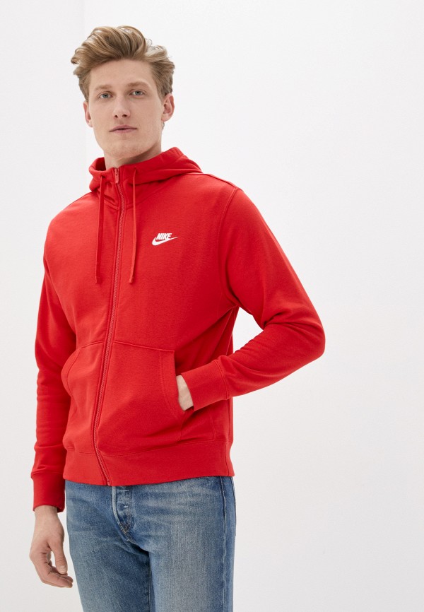 nike red hoodie
