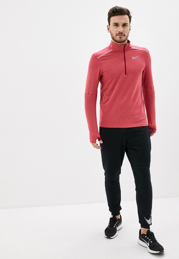 Лонгслив спортивный Nike M NK ELMNT TOP HZ 3.0, цвет: бордовый,  NI464EMHTXV6 — купить в интернет-магазине Lamoda