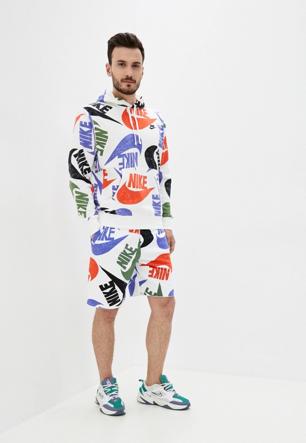 Nike M NSW CLUB HOODIE PO FT AOP 1 NI464EMHUJN2 Lamoda