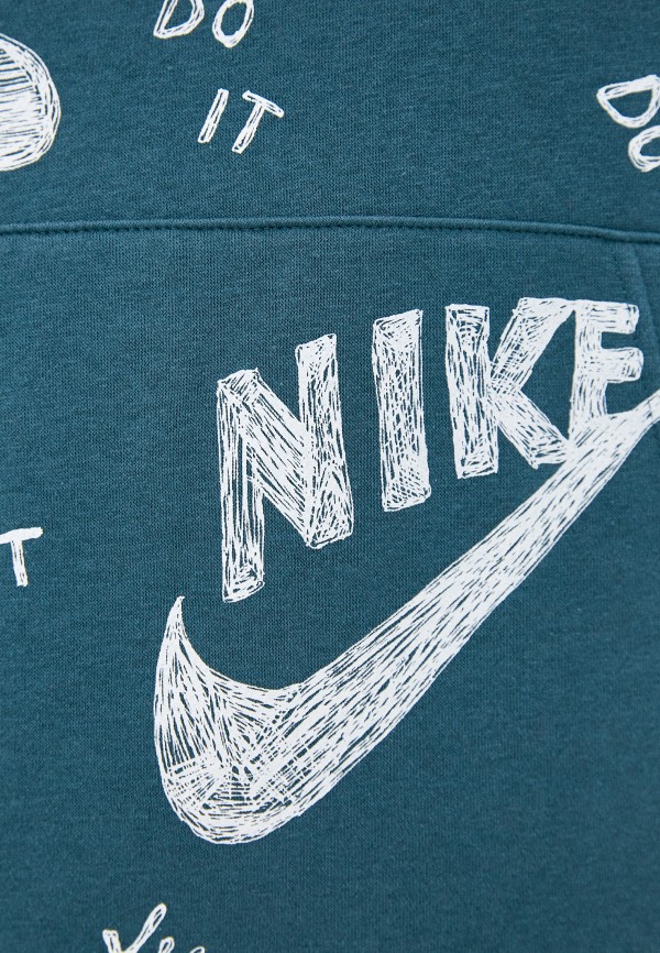 Nike Худи - M NSW CLUB HOODIE PO BB AOP 1 - фото 4