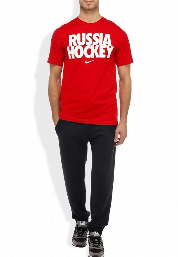 Nike Футболка - IIHF TEAM ISSUE TEE 1.3 - RU - RUSSIA - фото 4