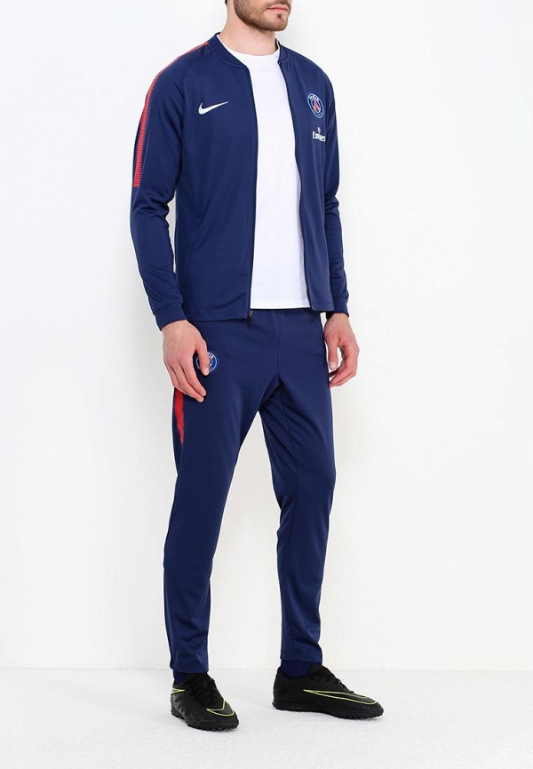 Костюм спортивный Nike PSG M NK DRY SQD TRK SUIT K, цвет: синий,  NI464EMUGP02 — купить в интернет-магазине Lamoda