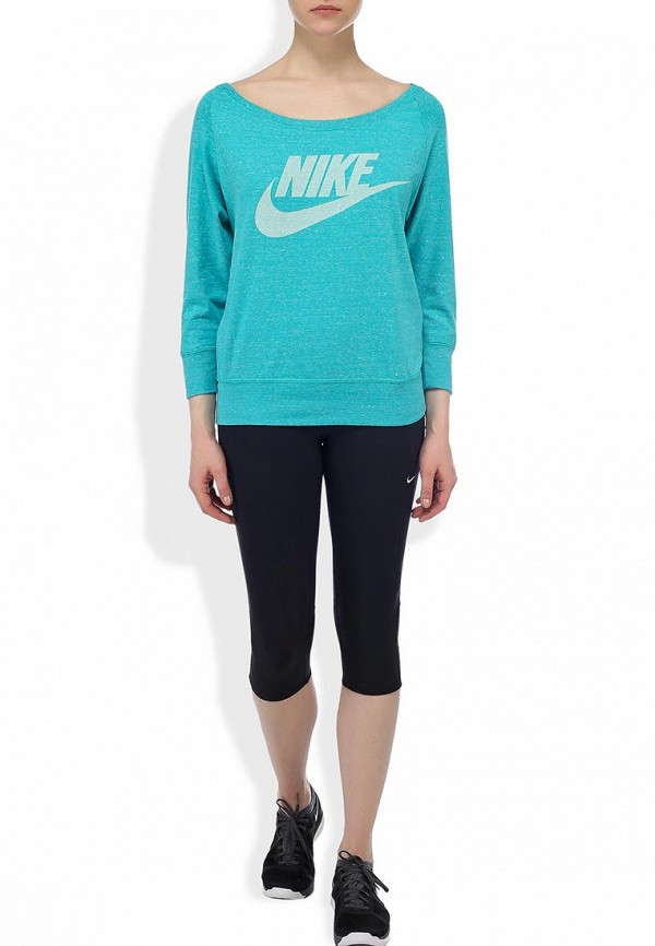 Nike Лонгслив - NIKE GYM VINTAGE CREW - фото 4