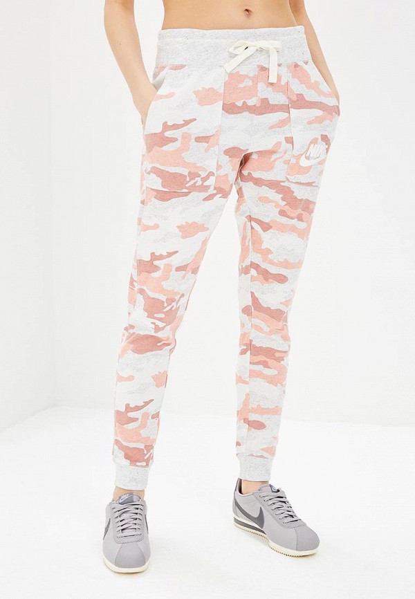 nike women's sportswear gym vintage camo joggers