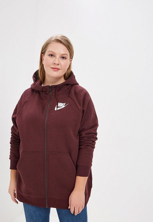 Nike Sportswear Rally Women s Full Zip Hoodie Plus Size NI464EWCMME4 Lamoda