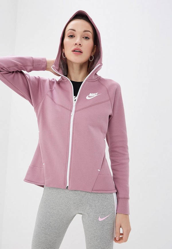 Nike Толстовка - SPORTSWEAR TECH FLEECE WOMEN'S FULL-ZIP HOODIE - фото 1