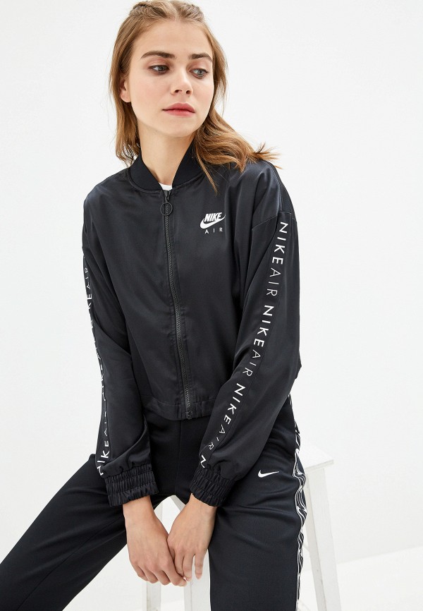 nike satin track jacket