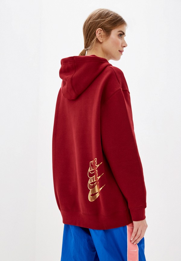 nike w nsw hoodie bb os shine