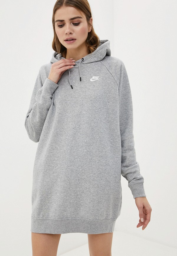 Nike W NSW ESSNTL FLC DRESS NI464EWGQVY5 Lamoda