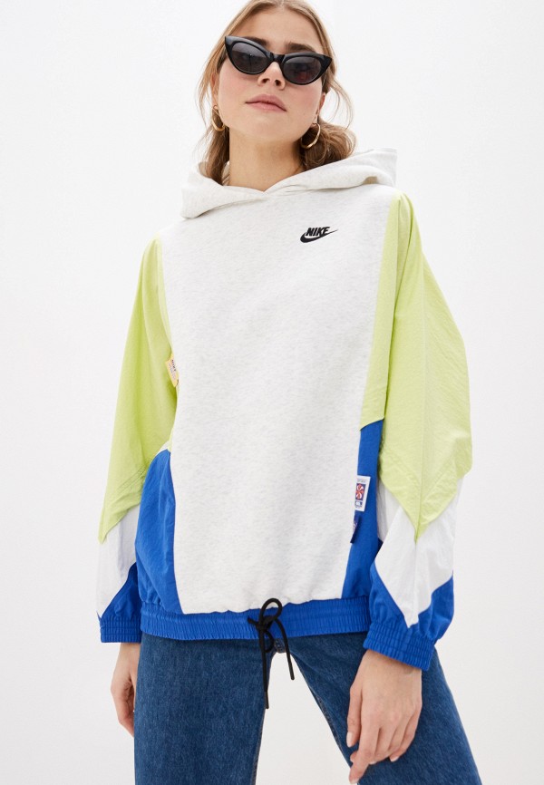Nike Худи - W NSW ICN CLSH PO HOODY MIX OS - фото 1