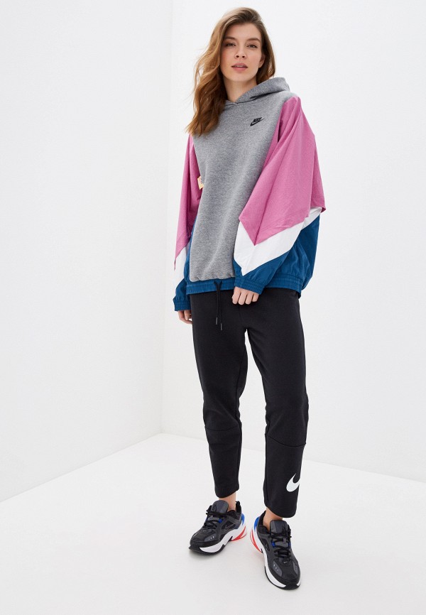 Nike Худи - W NSW ICN CLSH PO HOODY MIX OS - фото 2