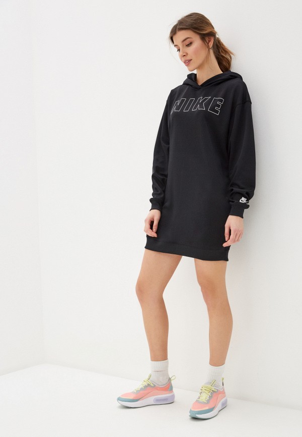Nike W NSW AIR HOODIE DRESS PK NI464EWHTSW3 Lamoda