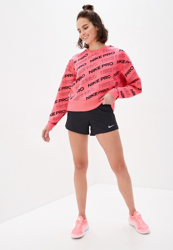 nike w np cln fleece crew prt