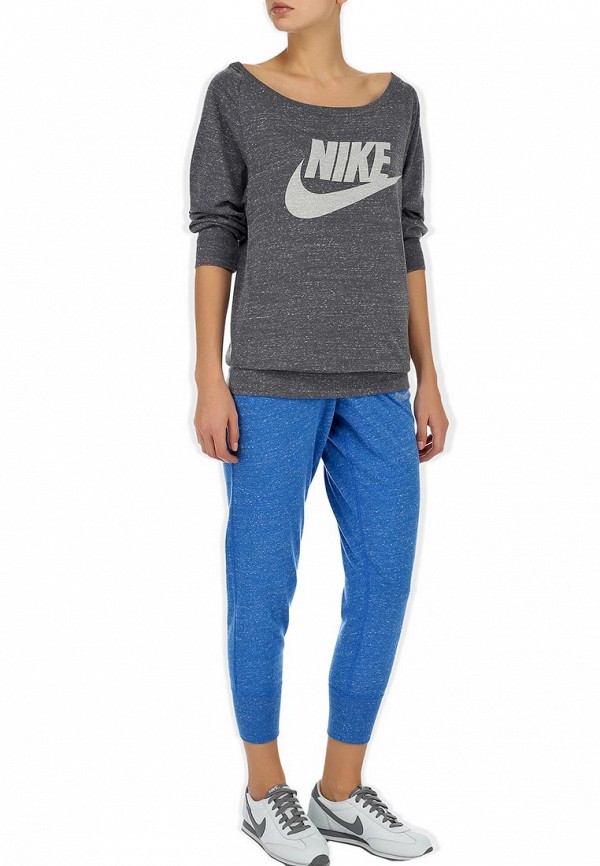 Nike Лонгслив - NIKE GYM VINTAGE CREW - фото 4