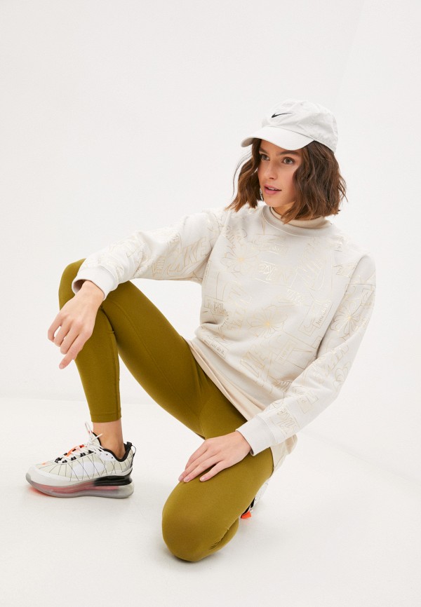 Nike Свитшот - W NSW ICN CLSH FLC AOP TOP - фото 2