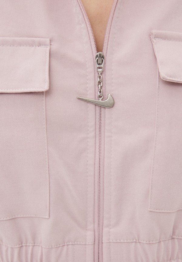 Комбинезон Nike W NSW SWSH UTILITY JUMPSUIT, цвет: розовый