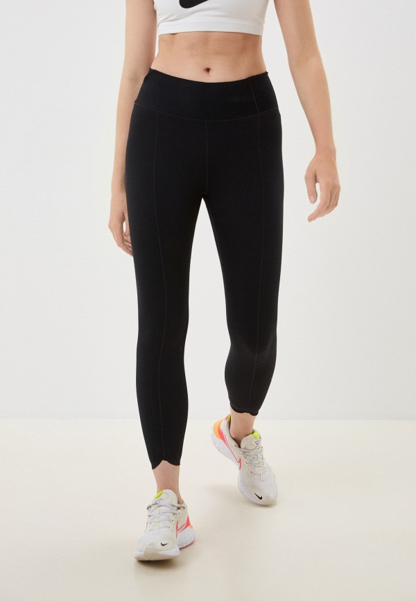 Nike Тайтсы - W NK ONE LUXE ICNCLSH CROP TGT - фото 1