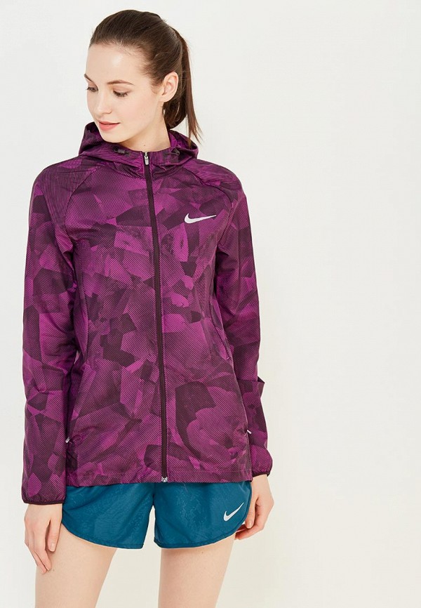 Nike W NK ESSNTL JKT HD PR NI464EWUHH67 Lamoda