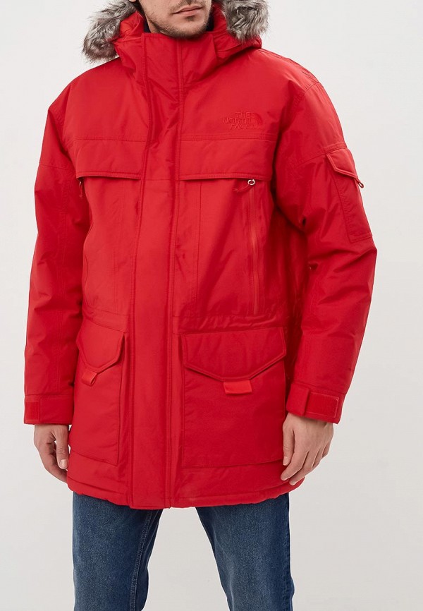 North face cheap mcmurdo red