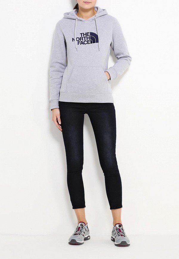 The North Face Худи - W Drew Peak PUL HD  TNF LHT GR HE - фото 2