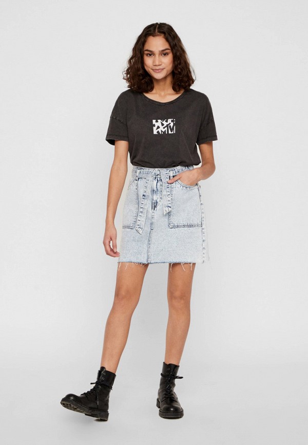 Noisy May Юбка джинсовая - фото 2