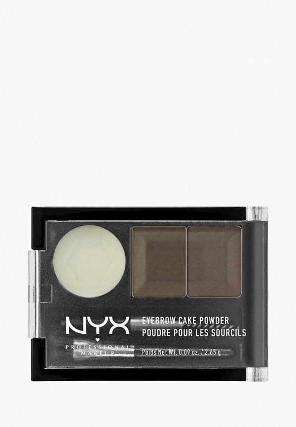 Nyx Professional Makeup Тени для бровей - Eyebrow Cake Powder, оттенок 03 Taupe/Ash, 2,6 г - фото 1