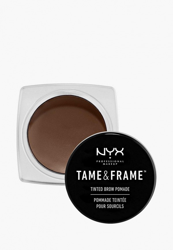 Помада для бровей Nyx Professional Makeup Tame & Frame Tinted Brow Pomade,  оттенок 02 Chocolate, 5 г, цвет: коричневый, NY003LWLIUX5 — купить в  интернет-магазине Lamoda