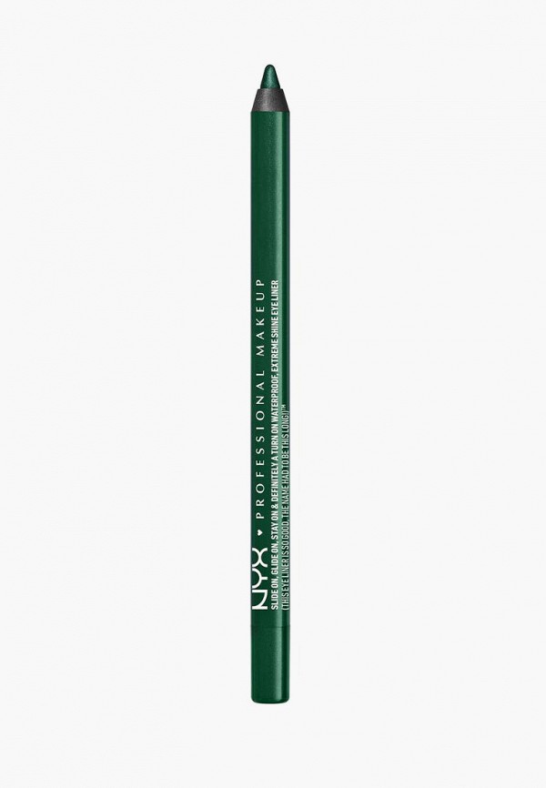 Nyx Professional Makeup Карандаш для глаз классический - Slide On Pencil, оттенок 09, Tropical Green, 1 г - фото 1