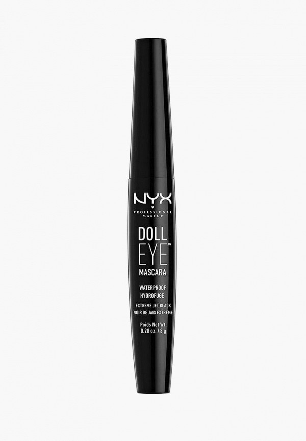 Nyx Professional Makeup Doll Eye Mascara Waterproof 03 Black 8 NY003LWLIVC7 Lamoda