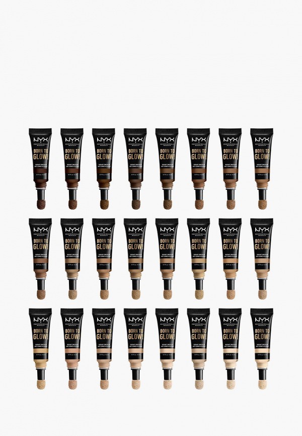 Nyx Professional Makeup Консилер - Born To Glow Radiant Concealer с эффектом сияния, оттенок 06, Vanilla 5,3 мл - фото 5