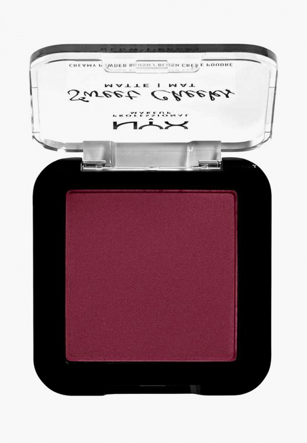 Nyx Professional Makeup Румяна - Sweet Cheeks Creamy Powder Blush Matte, оттенок 03, Red Riot, 5 г - фото 2
